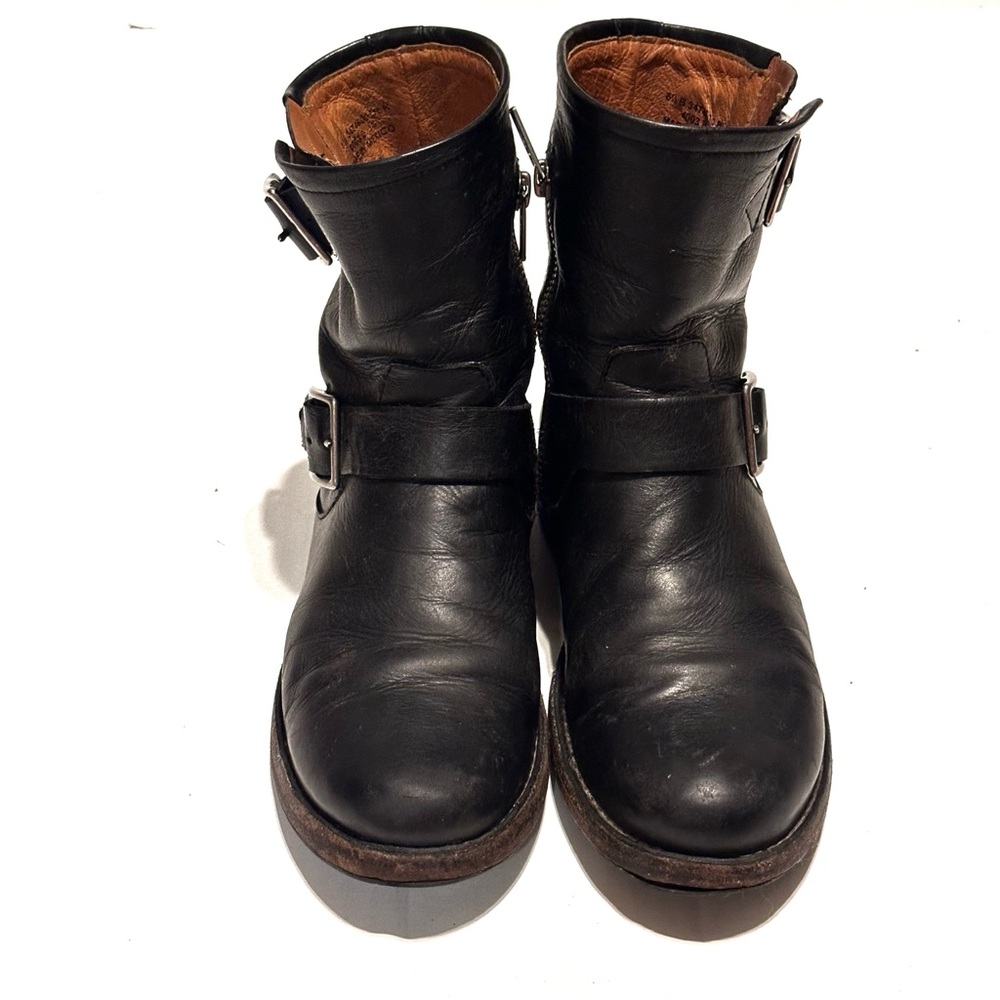 Frye Vicky Engineer Ankle Boot - Picture 2 of 8